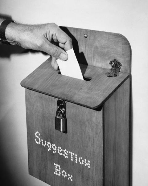 suggestion box image